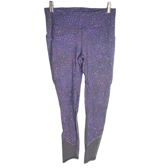 Lululemon Gait Keeper 7/8 Tight Legging Crystalline Mesh Insert Run Size 6 - Picture 3 of 12